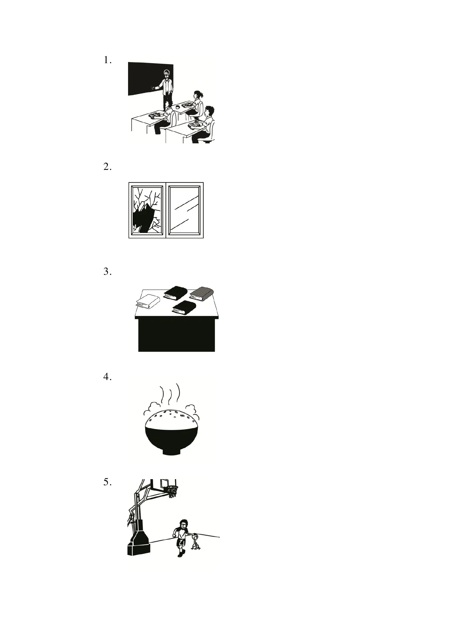 Trang đề TOCFL câu 1 đến 5