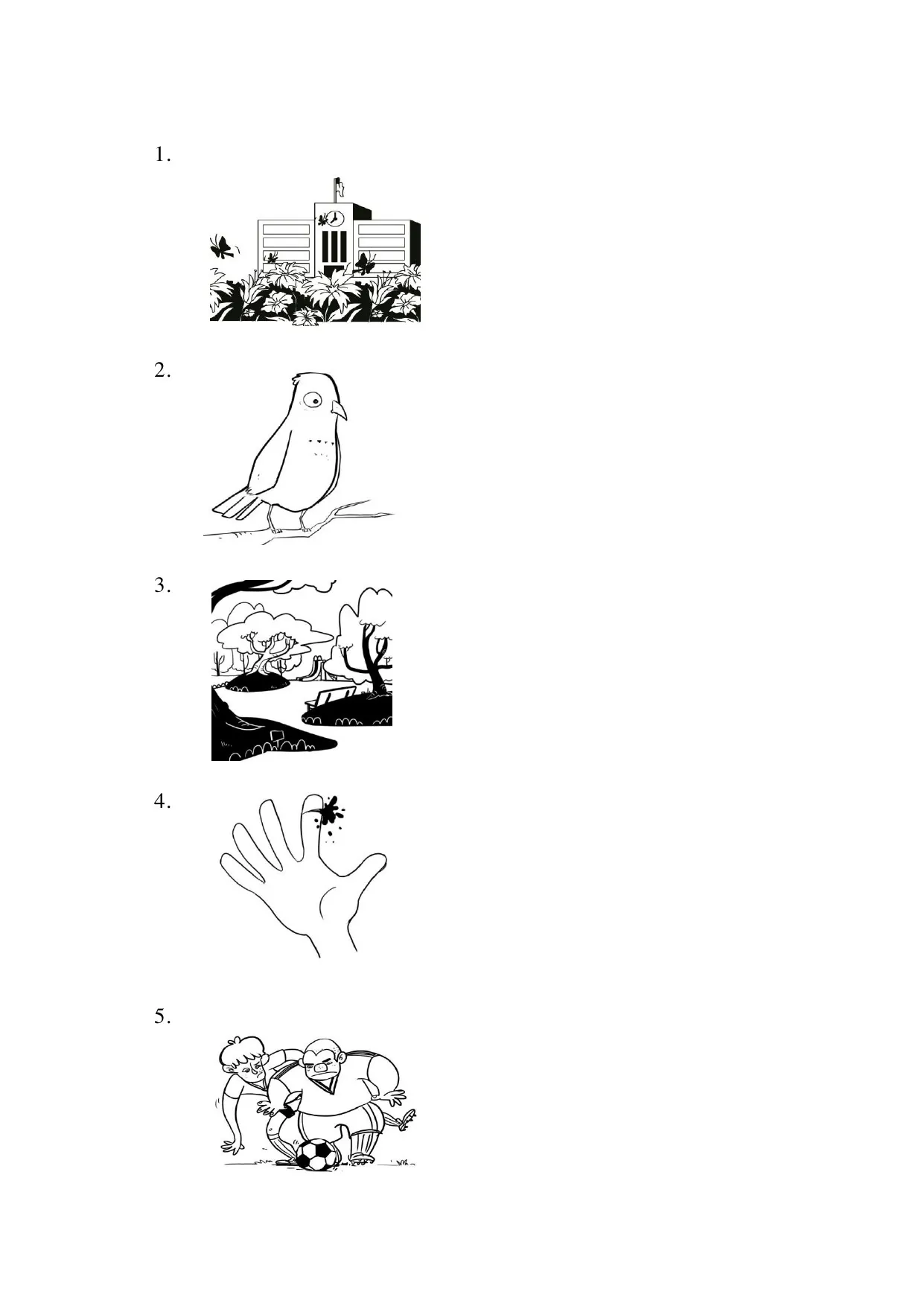 Trang đề TOCFL câu 1 đến 5
