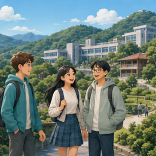 Trường học của họ ở trên núi. thumbnail