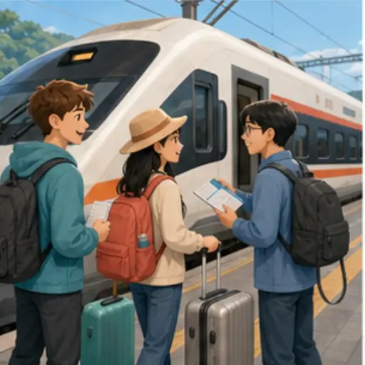 Đi tàu hỏa đến Đài Nam. thumbnail