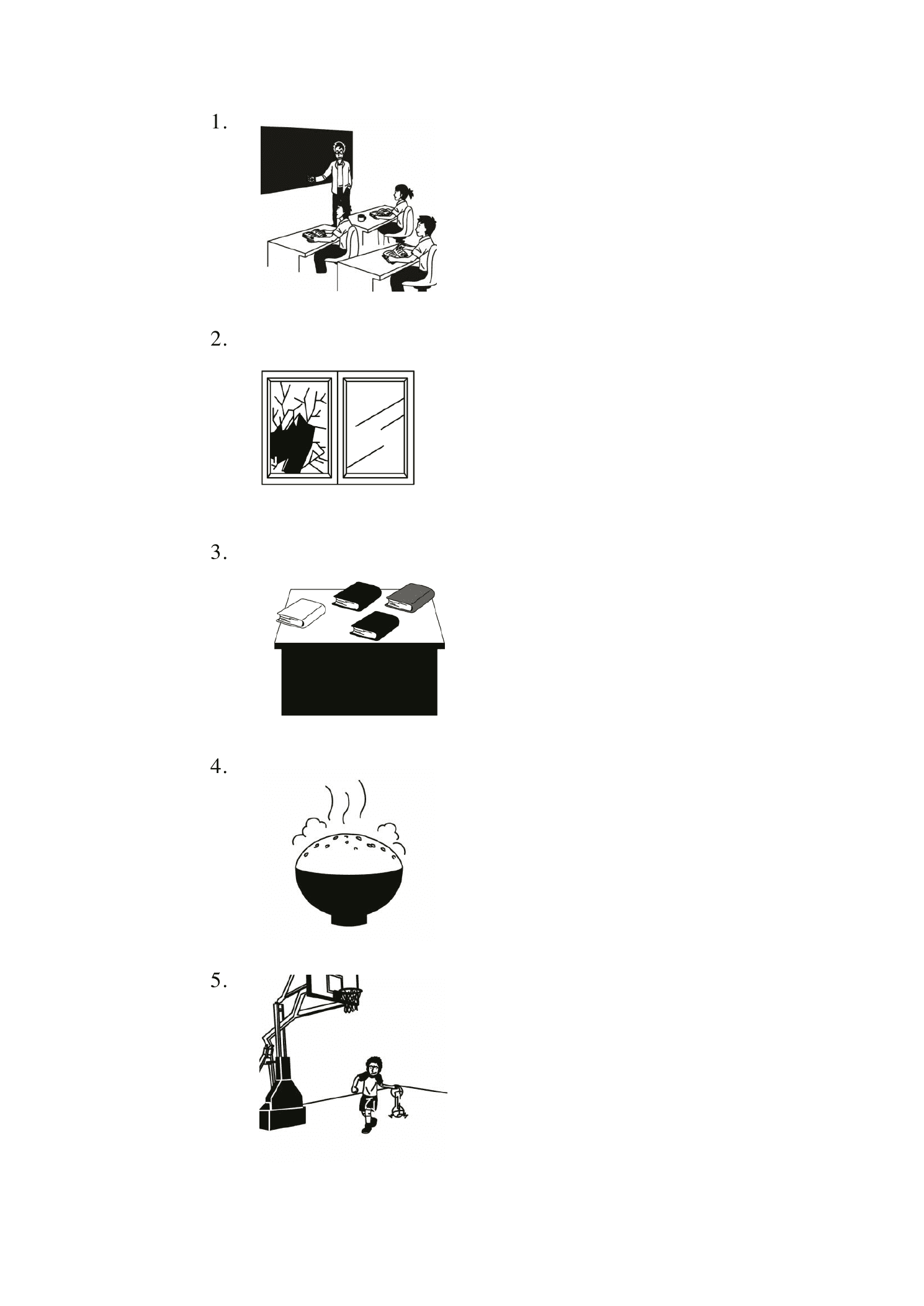 Trang đề TOCFL câu 1 đến 5