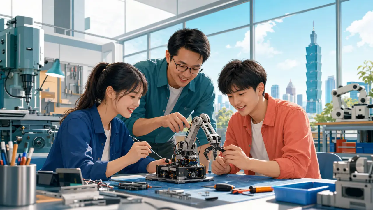 Học viên dẫn dắt thảo luận tiếng Trung cấp độ C2 tại Đài Loan
