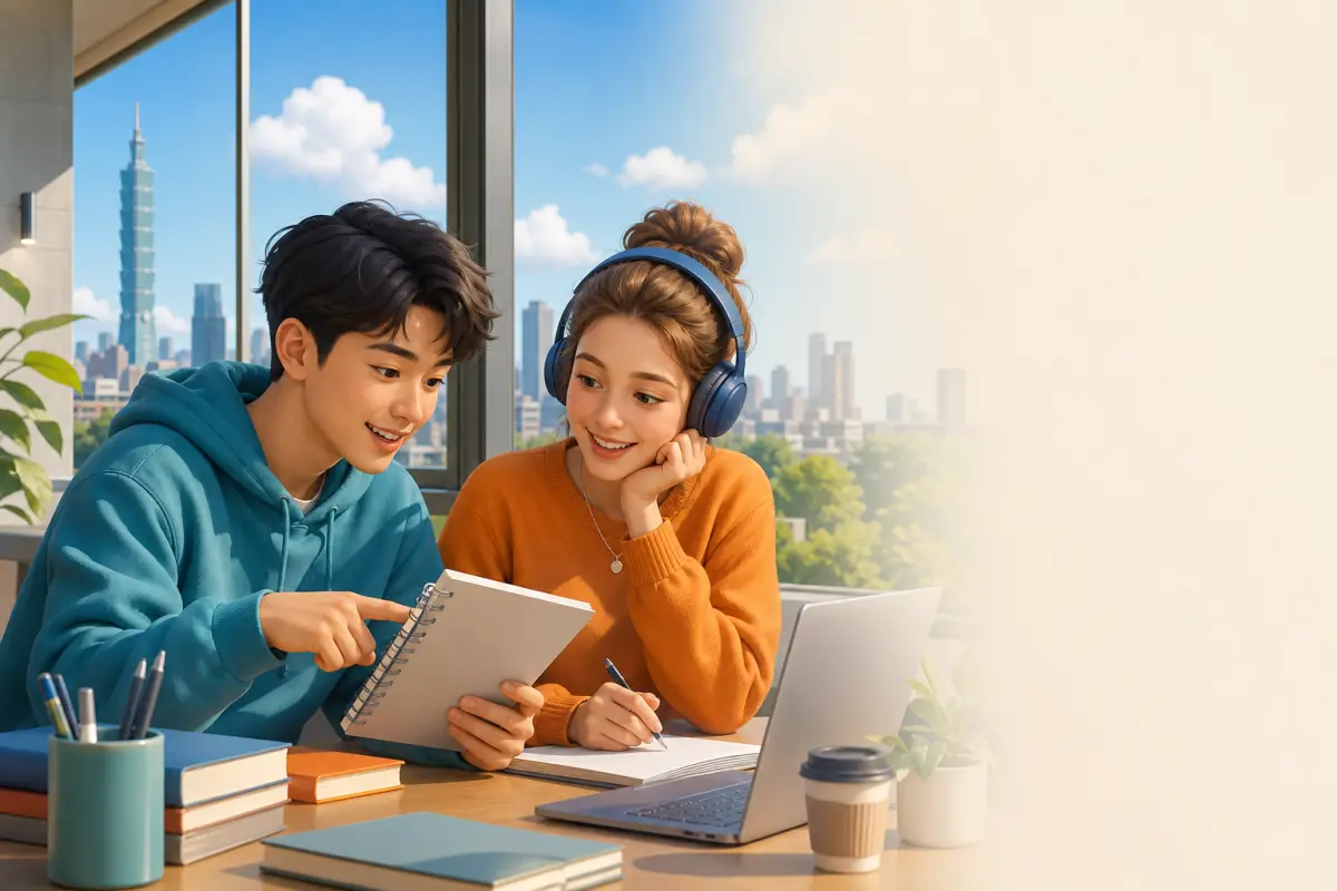 Học viên học tiếng Trung phồn thể trong bối cảnh Đài Loan